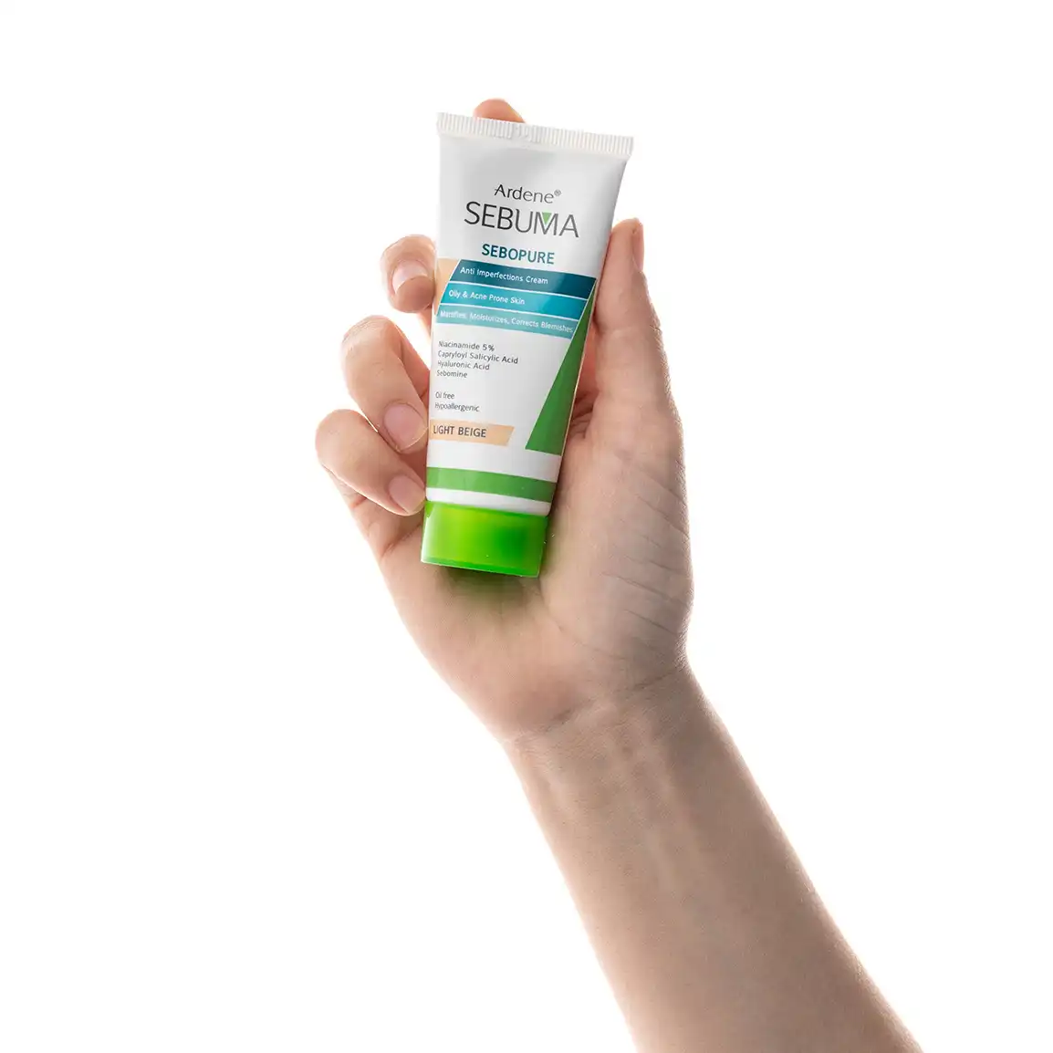 کرم یکنواخت کننده رنگی Sebopure مناسب پوست چرب و جوش دار-1