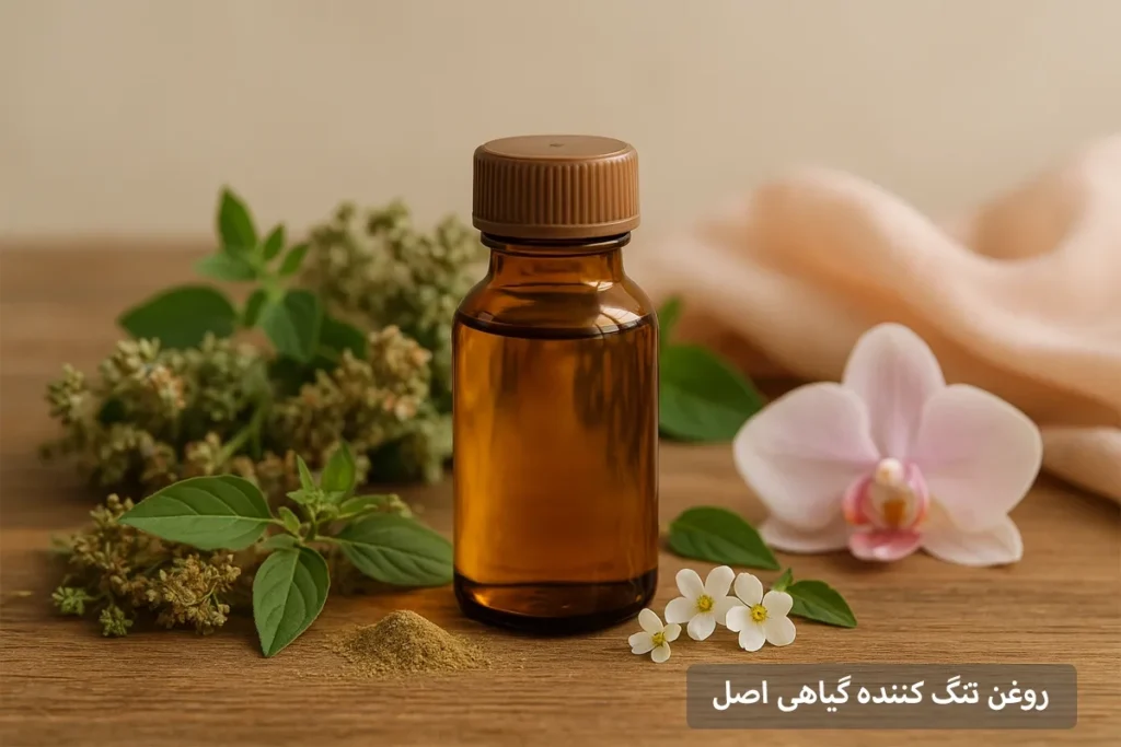 روغن تنگ کننده گیاهی اصل