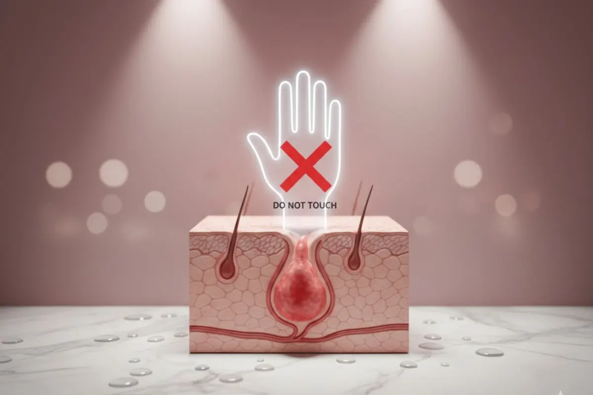 جوش های زیر پوستی