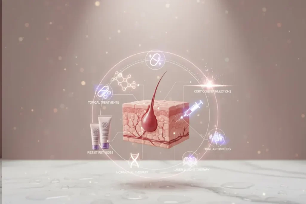 جوش های زیر پوستی